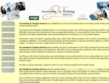Tablet Screenshot of accounting-training.ie